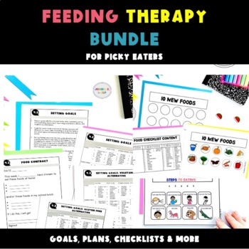 Preview of Feeding Therapy/ Picky Eaters BUNDLE for SLPs, Parents and OTs