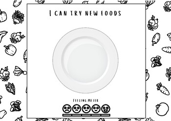 Preview of Feeding Therapy Placemats- Picky Eating