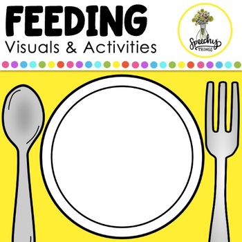 Preview of Feeding Therapy Visuals & Activities
