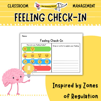 Preview of Feeling Check-in | Social-Emotional Learning | Morning Work Activity