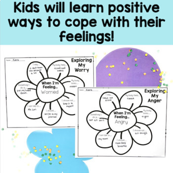 Feeling And Emotions Worksheets and Foldable Activities by Counselor ...