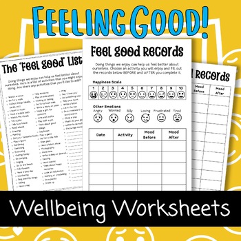 Preview of 'Feeling Good' Wellbeing Exercise