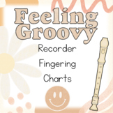 Feeling Groovy Music Room Decor: Recorder Charts