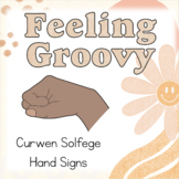 Feeling Groovy Music Room Decor: Solfege Hand Signs