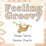 Feeling Groovy Music Room Decor: Tempo Terms Posters