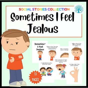 Sometimes I Feel Jealous by SEN Resource Source | TpT