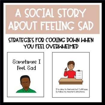 Preview of Feeling Sad Social Story