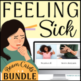 Feeling Sick & Hurt Problem Solving | BOOM CARDS BUNDLE | 