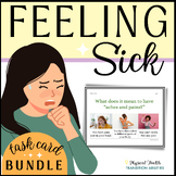 Feeling Sick Problem Solving TASK CARDS BUNDLE | 33 First 