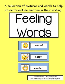 Preview of Feeling-Words Cards