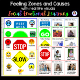 Feeling Zones Bundle | Self Regulation | Real Life Pictures | SEL