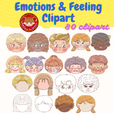 Emotions Clipart: Emotions Face and Feeling cliparts PNG.