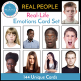 Feelings Activity: Emotion Card Set with REAL PEOPLE!