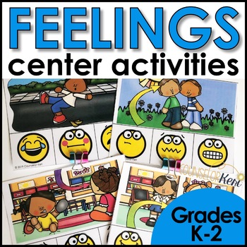 Preview of Feelings Activity School Counseling Centers Classroom Guidance Lesson