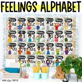 Feelings Alphabet Line, Farmhouse Decor, Bulletin Board fo