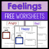 Feelings And Emotions Worksheets - FREE