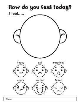 Feelings And Emotions Worksheets For Identifying Feelings by Napapha ...