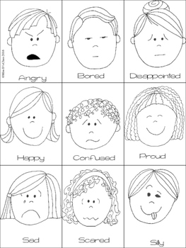 Feelings Bingo by Miss D's Class | Teachers Pay Teachers