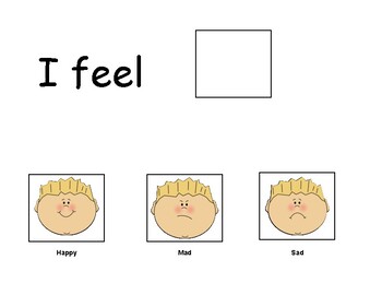 Preview of Feelings Board