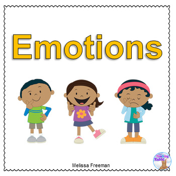 Emotions Reader / Feelings Book by The Teaching Rabbit | TpT