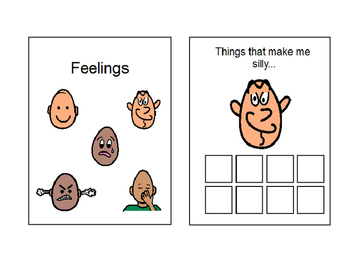 Preview of Feelings Book