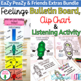 Feelings Bulletin Board - Clip Chart - Listening Activity Bundle