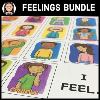 Feelings Bundle: Identifying & Exploring Emotions for Social Emotional ...