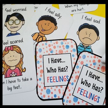 Feelings Card Games - Social Emotional Learning by Savvy School Counselor