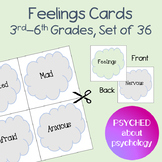 Feelings Cards, 3rd-6th Grades
