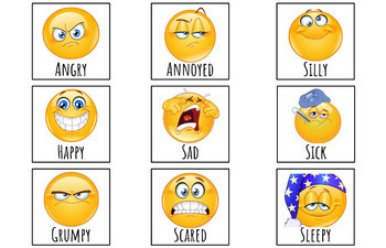 Feelings Chart For Kids