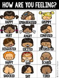 Feelings Charts {for early childhood students}