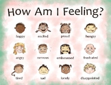 Feelings Chart - learning emotions