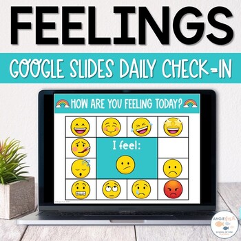 Preview of Feelings Check In | Digital Emotions Check In | How Are You Feeling?