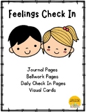 Feelings Check In - Journal - Social Emotional