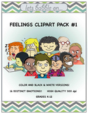 Feelings Clipart Pack #1