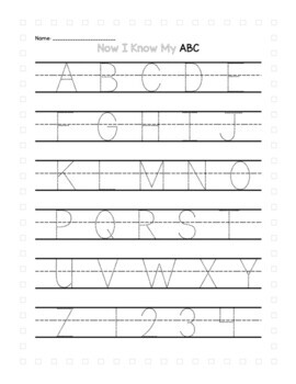 Alphabet Tracing- Uppercase and Lowercase by Coffee and Crayons | TpT