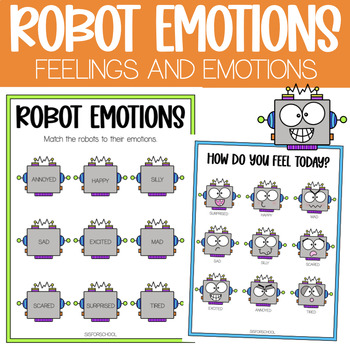 Preview of Feelings & Emotions Activities, Practice for Autism