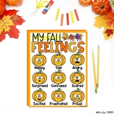 Feelings & Emotions Fall Pumpkins Poster FREEBIE Counseling & SEL