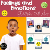 Feelings & Emotions Flash Cards with Real Pictures and Wat