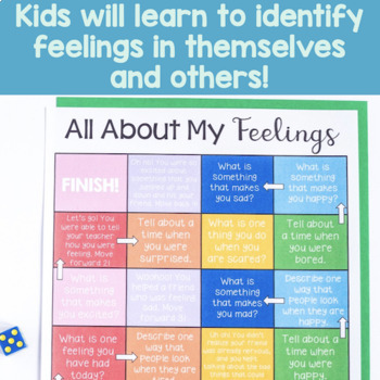 Feelings Games For Identifying Feelings And Emotions by Counselor Chelsey