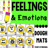 Feelings Emotions Play Dough Mats (SEL) for Preschool, Pre