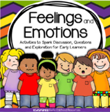 Feelings and Emotions: Activities, Oral Language, Centers,