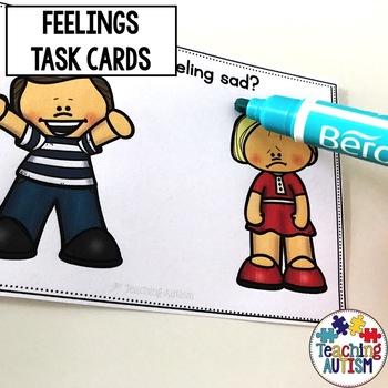 Feelings and Emotions Recognition Activities by Teaching Autism | TpT
