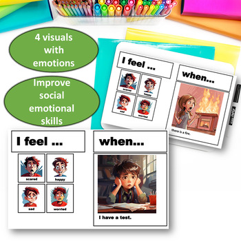 Social Emotional Learning. Feelings. How Would I Feel? by ABA talks store