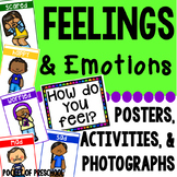 Feelings Emotions Unit (SEL) for Preschool, Pre-K, and Kin