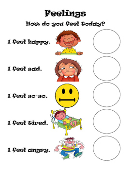 feelings emotions worksheets by valerie s gallery tpt