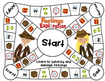 Feelings Game: Feelings Exploration by The Helpful Counselor | TpT