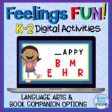Feelings FUN! Classroom- Digital & Book Companion Options