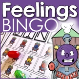 Feelings Game: Bingo Counseling Game to Practice Identifyi