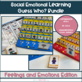 Feelings Guess Who? Bundle || Teaching Feelings Games